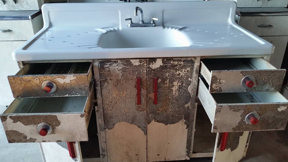 54 inch metal sink